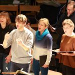 Ben Goodson conducts the Lea Singers in Bach St Matthew Passion