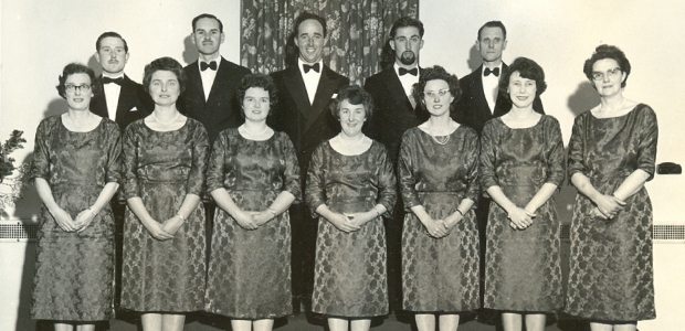 The Lea Singers chamber choir in the 1960s